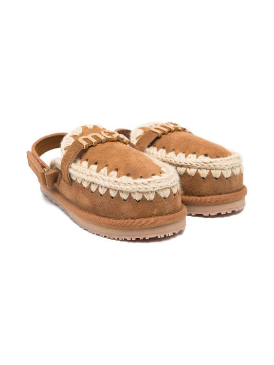 mou kids slipper with back strap MU.FK161001ACOG Mou Kids