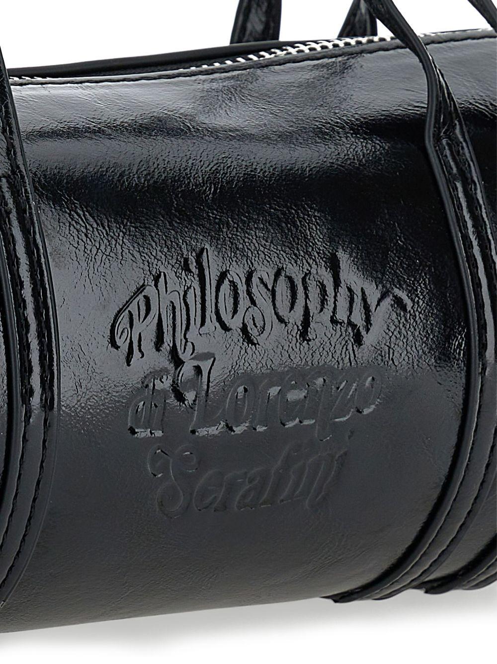 philosophy di lorenzo serafini bauletto in materiale spalmato laminato I9F0056073P050 Philosofy kids