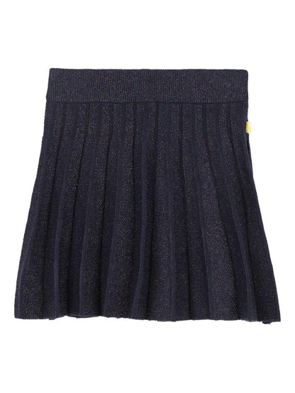 billieblush gonna con pieghe in maglia lurex U2161685T Billieblush