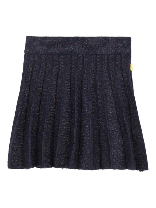 billieblush gonna con pieghe in maglia lurex U2161685T Billieblush