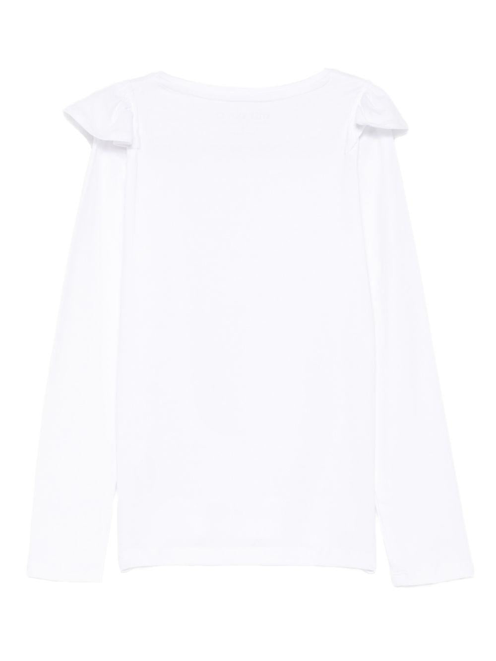 guess tshirt con ricamo logo e voile K5YI25K6YW4G011 guess