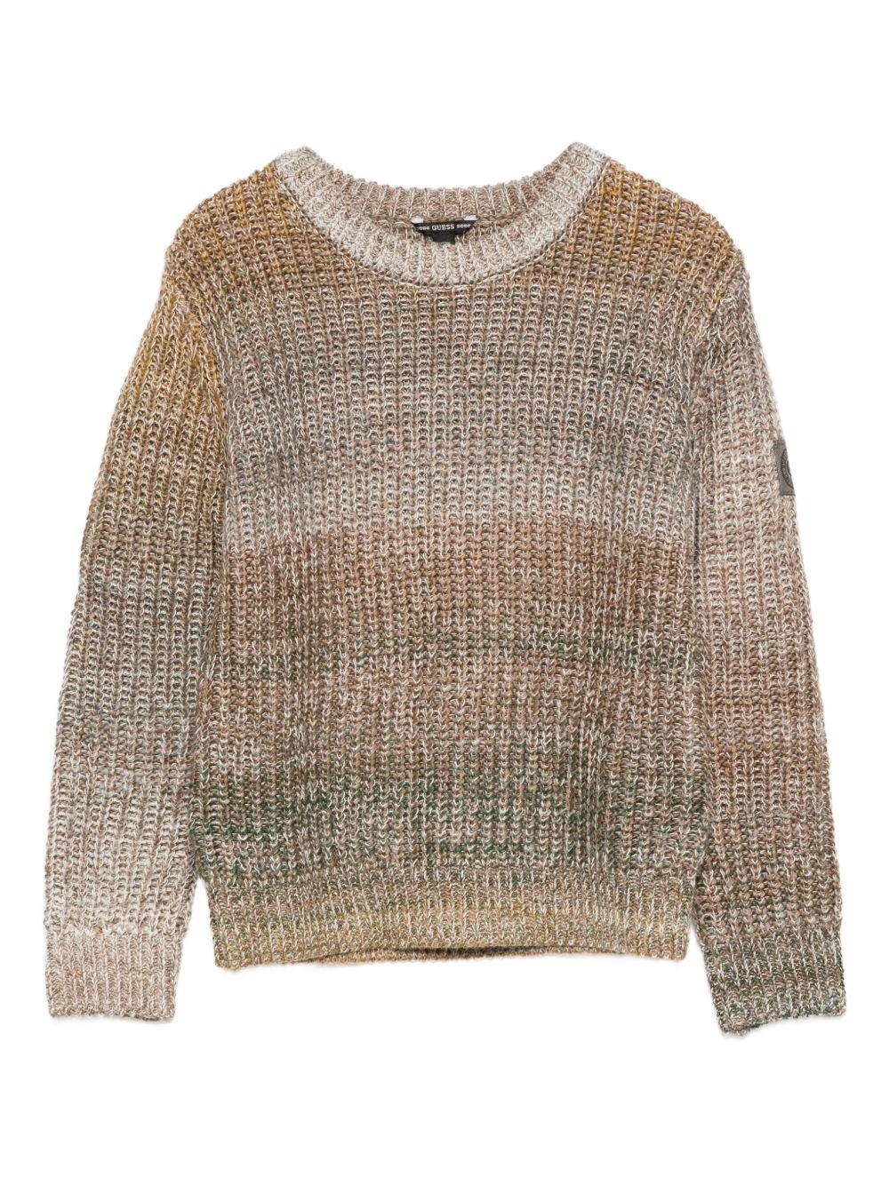 guess pullover girocollo sfumato L5BR10Z0620F8MU guess