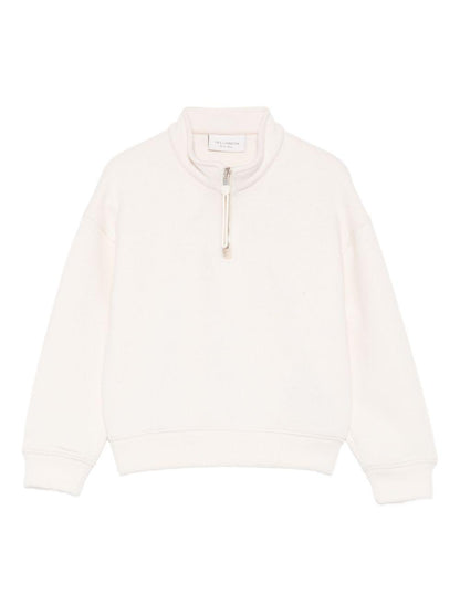 yes london felpa in lana soft con collo zip JR5112/FLT yes london