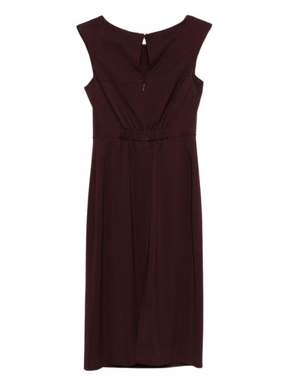 merci abito smanicato a tubino tessuto stretch ABM071BO merci