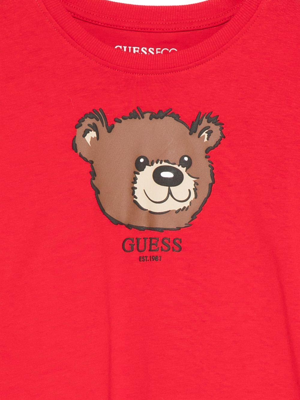 guess tshirt manica lunga con orsetto N5YI25K8HM4G5D7 guess