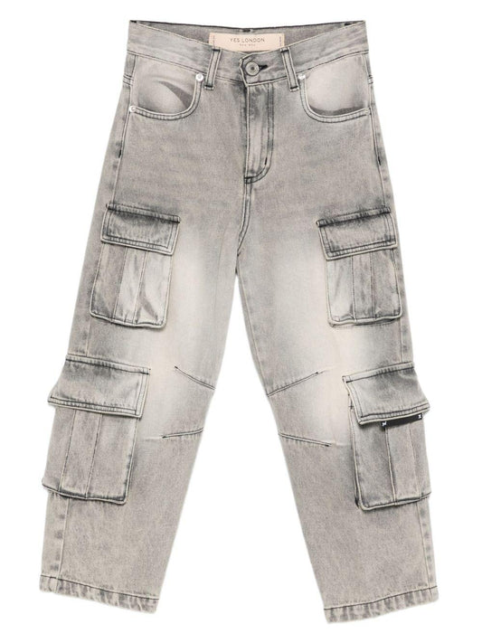 yes london denim cargo sfumato JR1095/JGR yes london