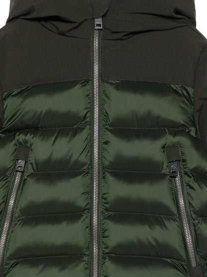 canadiens piumino con cappuccio in vera piuma ecologica CAP014850479 CANADIENS