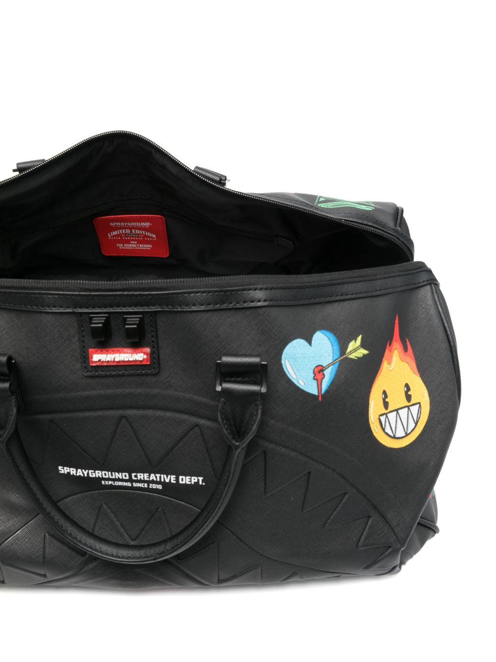 spraygrond borsone patches duffle 910D8287NSZNE Spraygroud kids