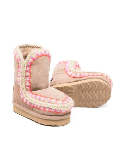 mou eskimo kid overstitching MU.FK101041ACAM Mou Kids