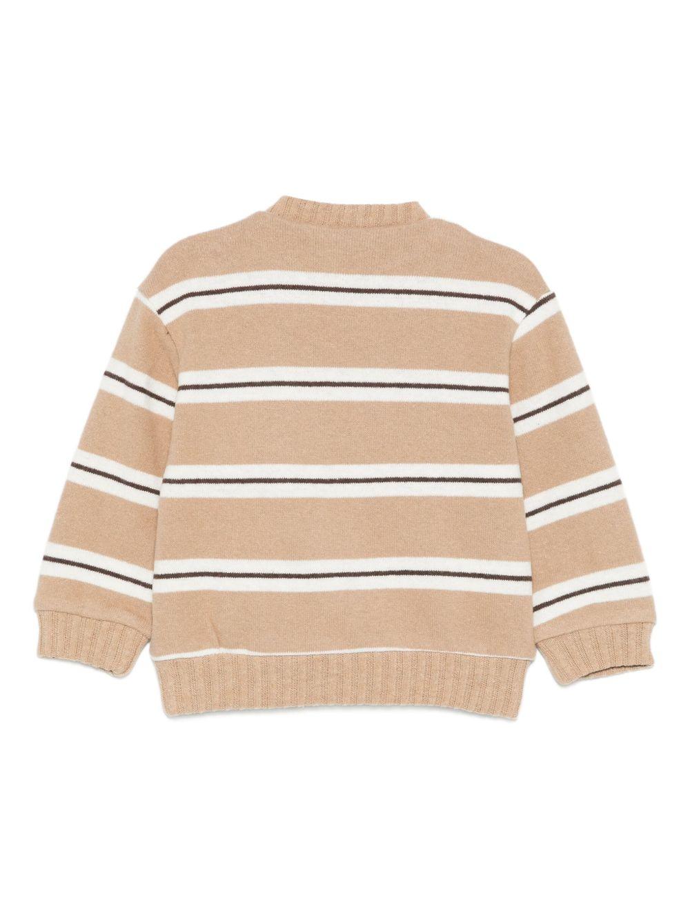 miss grant maglia girocollo con taschino a riga UEM0669CA Miss Grant