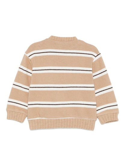 miss grant maglia girocollo con taschino a riga UEM0669CA Miss Grant