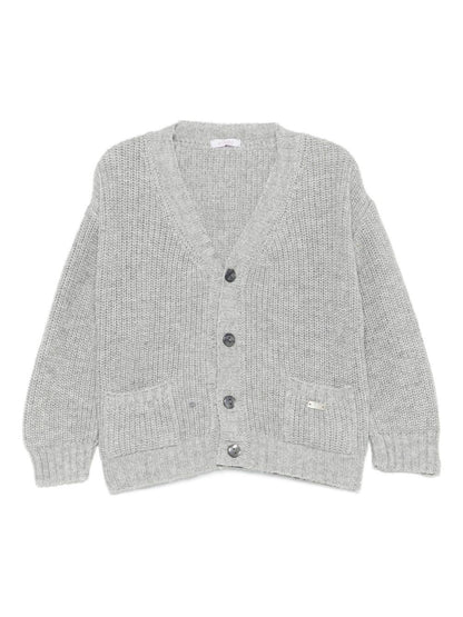 le bebe' cardigan in maglia LBB5243GR LE BEBE'