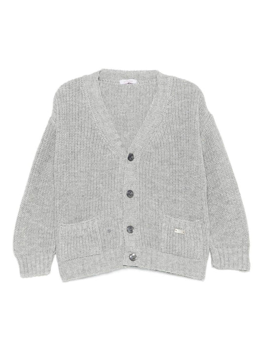 le bebe' cardigan in maglia LBB5243GR LE BEBE'