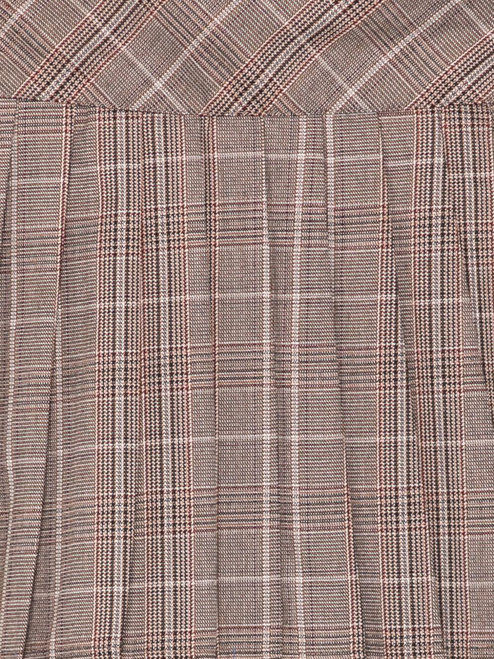 guess gonna con pieghe tessuto scozzese J5BD06W3190L11A guess